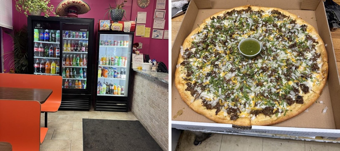 Crazy Cow Steak & Pizza Menu