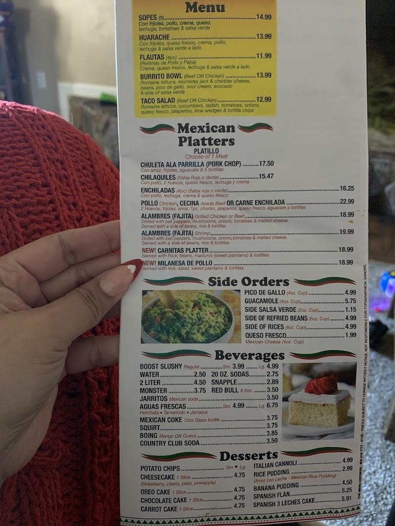 Crazy Cow Steak & Pizza Menu image 2